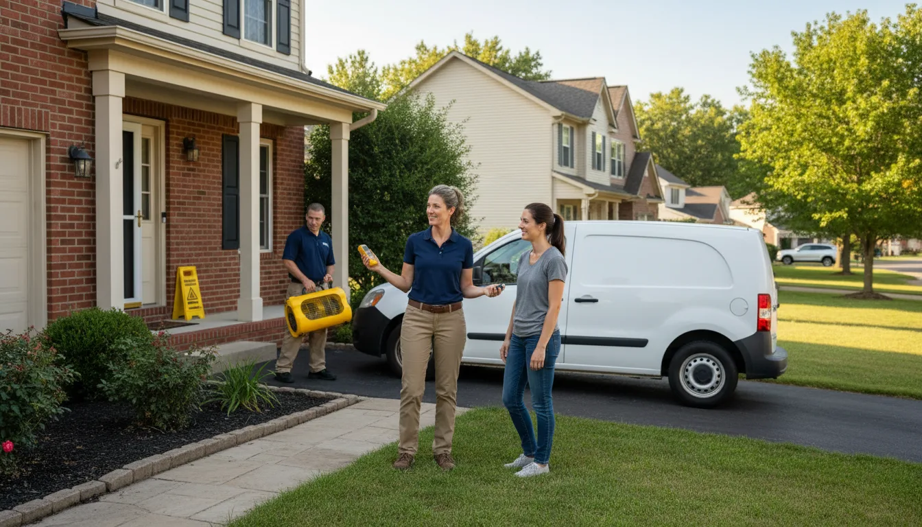 Water restoration image for Emergency Water Damage Restoration in Oakwood, VA